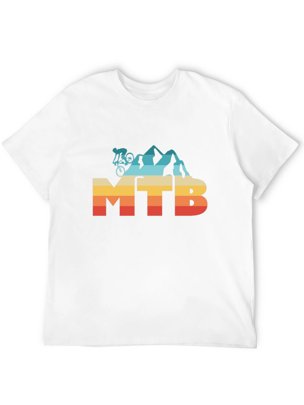 MTB Mountain Biker Graphic T-Shirt