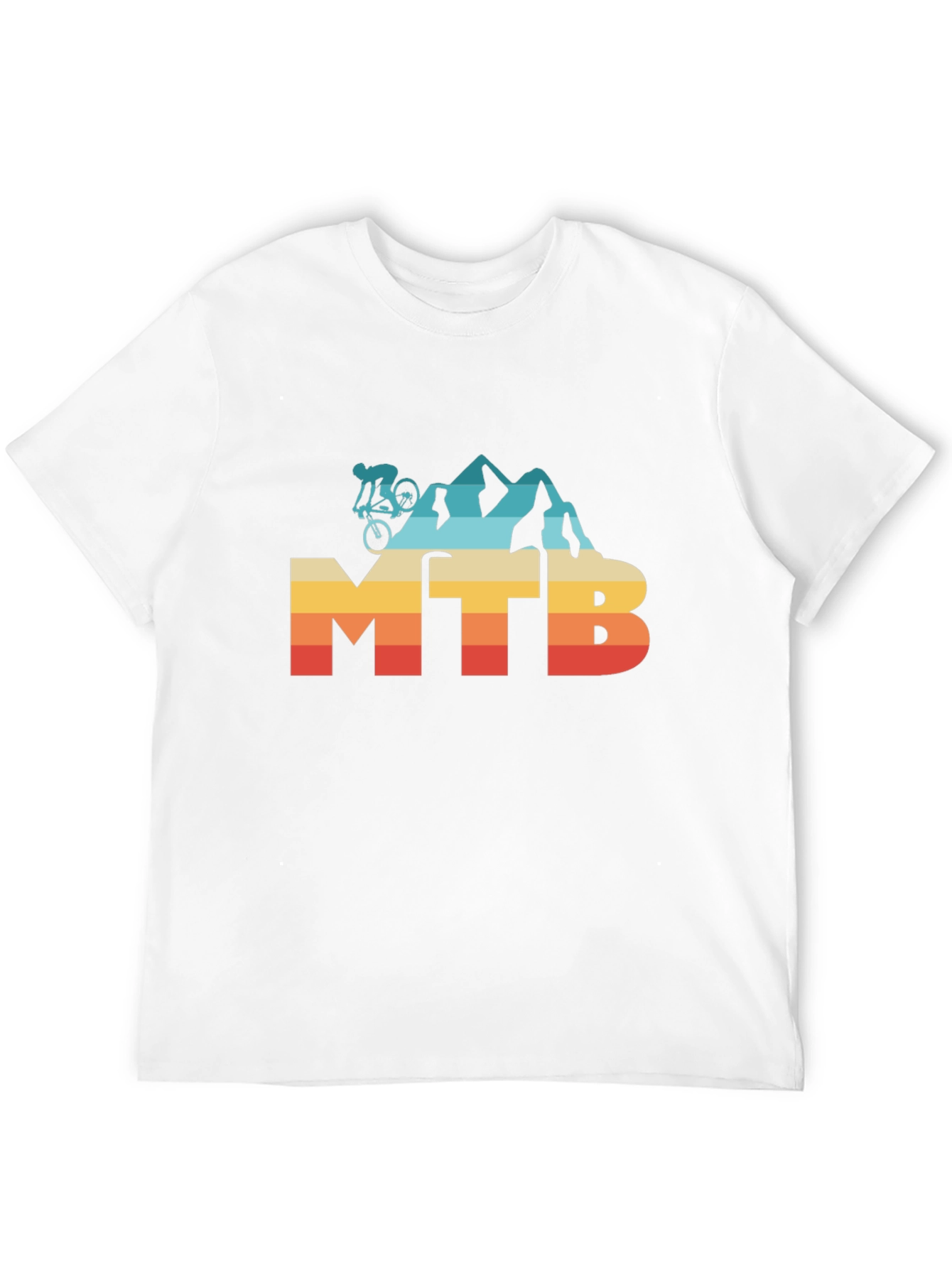 MTB Mountain Biker Graphic T-Shirt