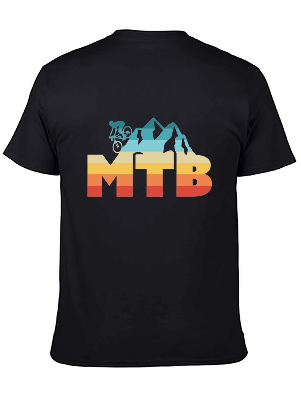 MTB Mountain Biker Graphic T-Shirt