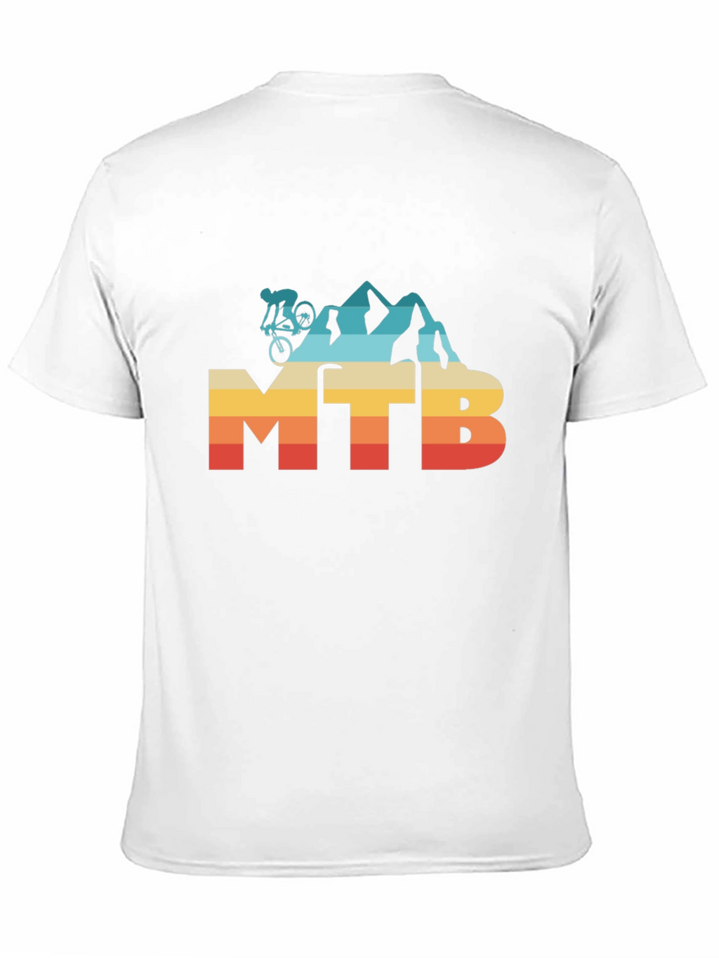 MTB Mountain Biker Graphic T-Shirt