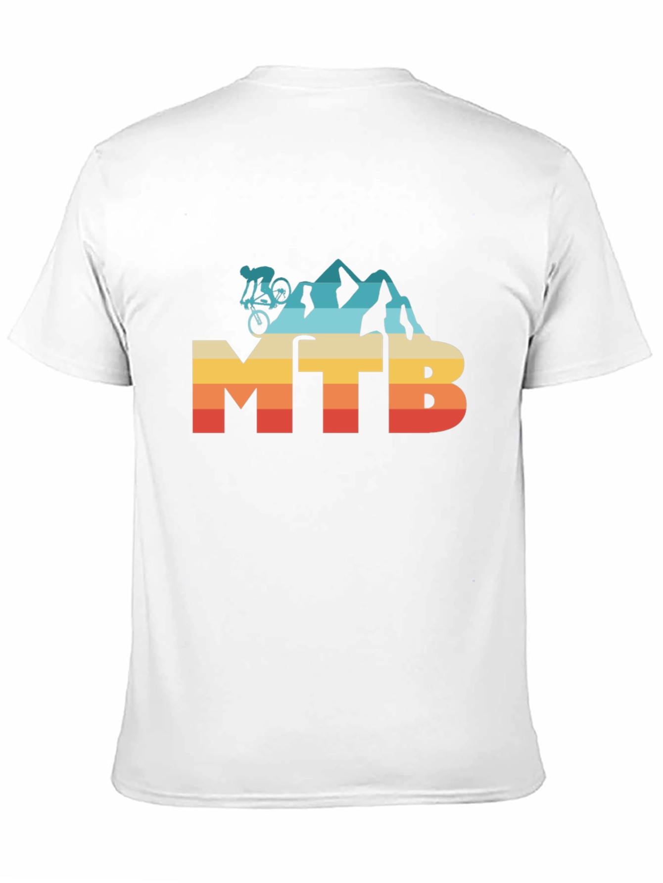MTB Mountain Biker Graphic T-Shirt