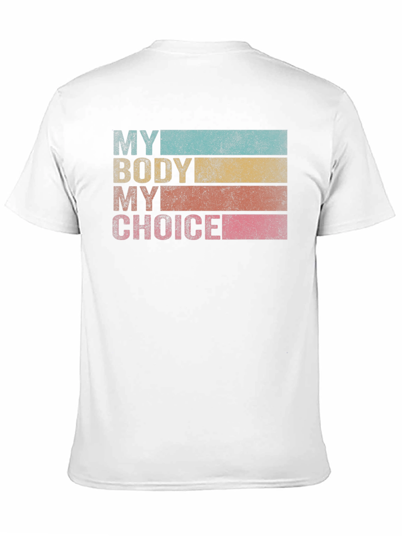 My Body My Choice Retro Tee - Black