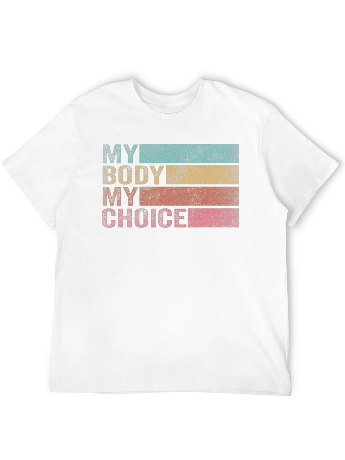 My Body My Choice Retro Tee - Black
