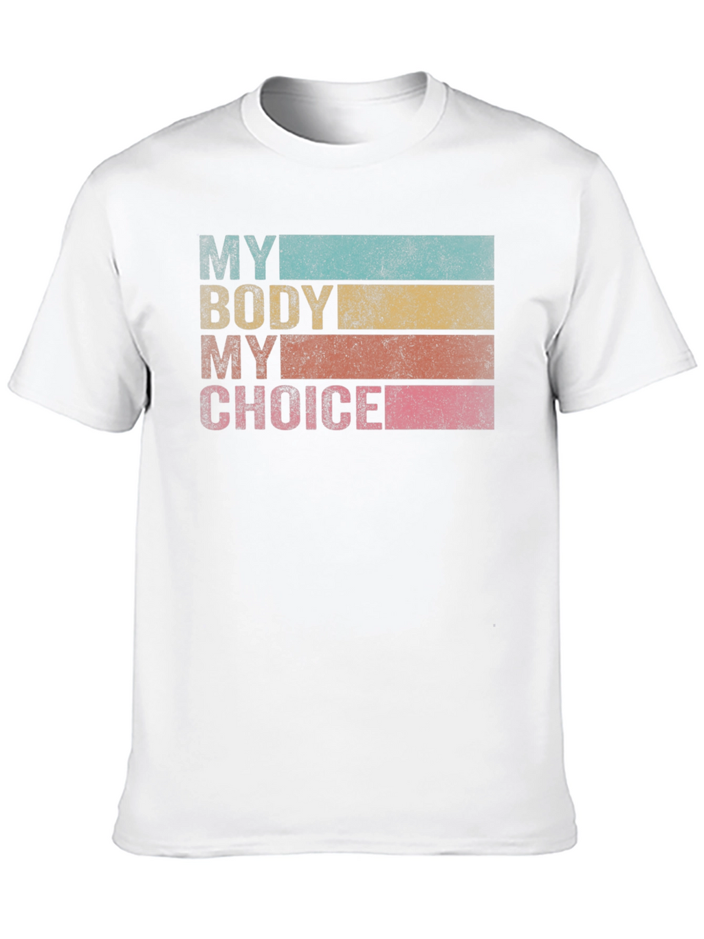 My Body My Choice Retro Tee - Black