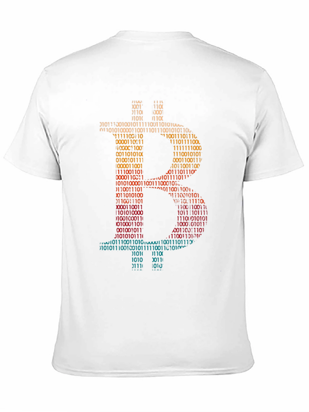 Bitcoin Binary Code Graphic T-Shirt - Crypto Currency Tee