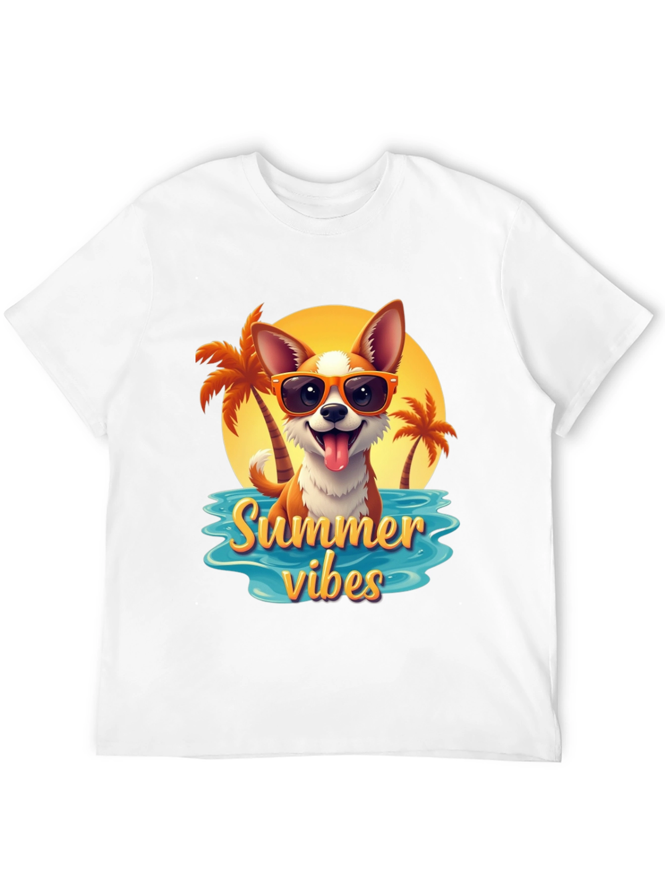 Summer Vibes Dog T-Shirt