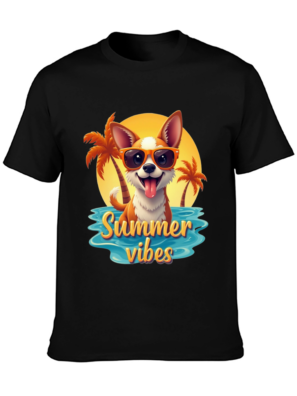 Summer Vibes Dog T-Shirt