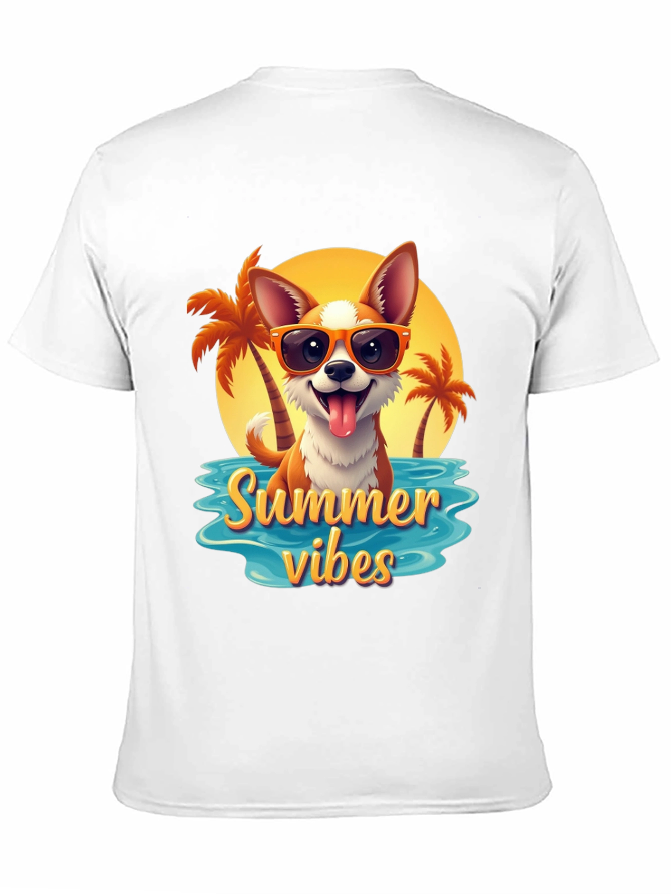 Summer Vibes Dog T-Shirt