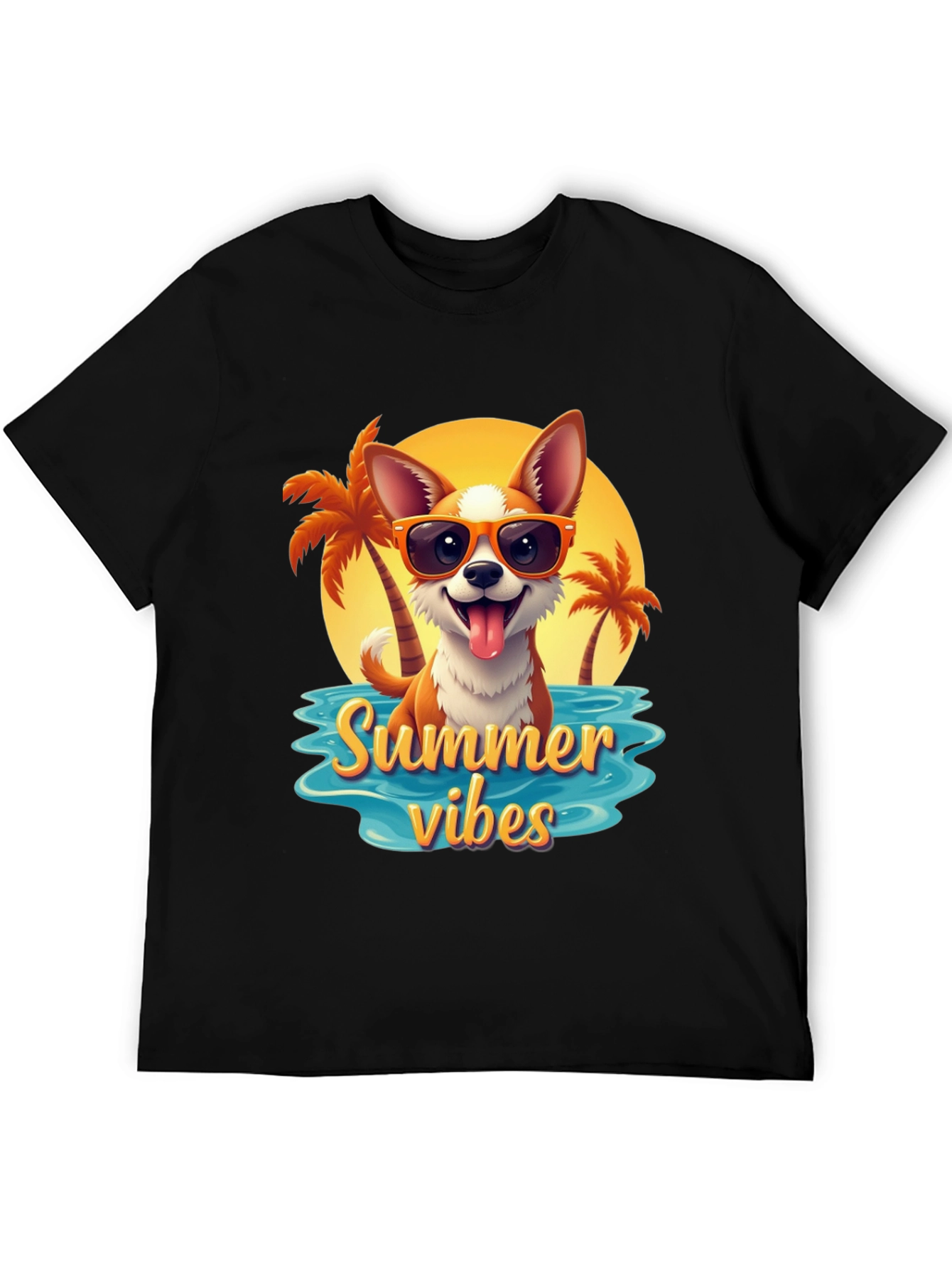 Summer Vibes Dog T-Shirt