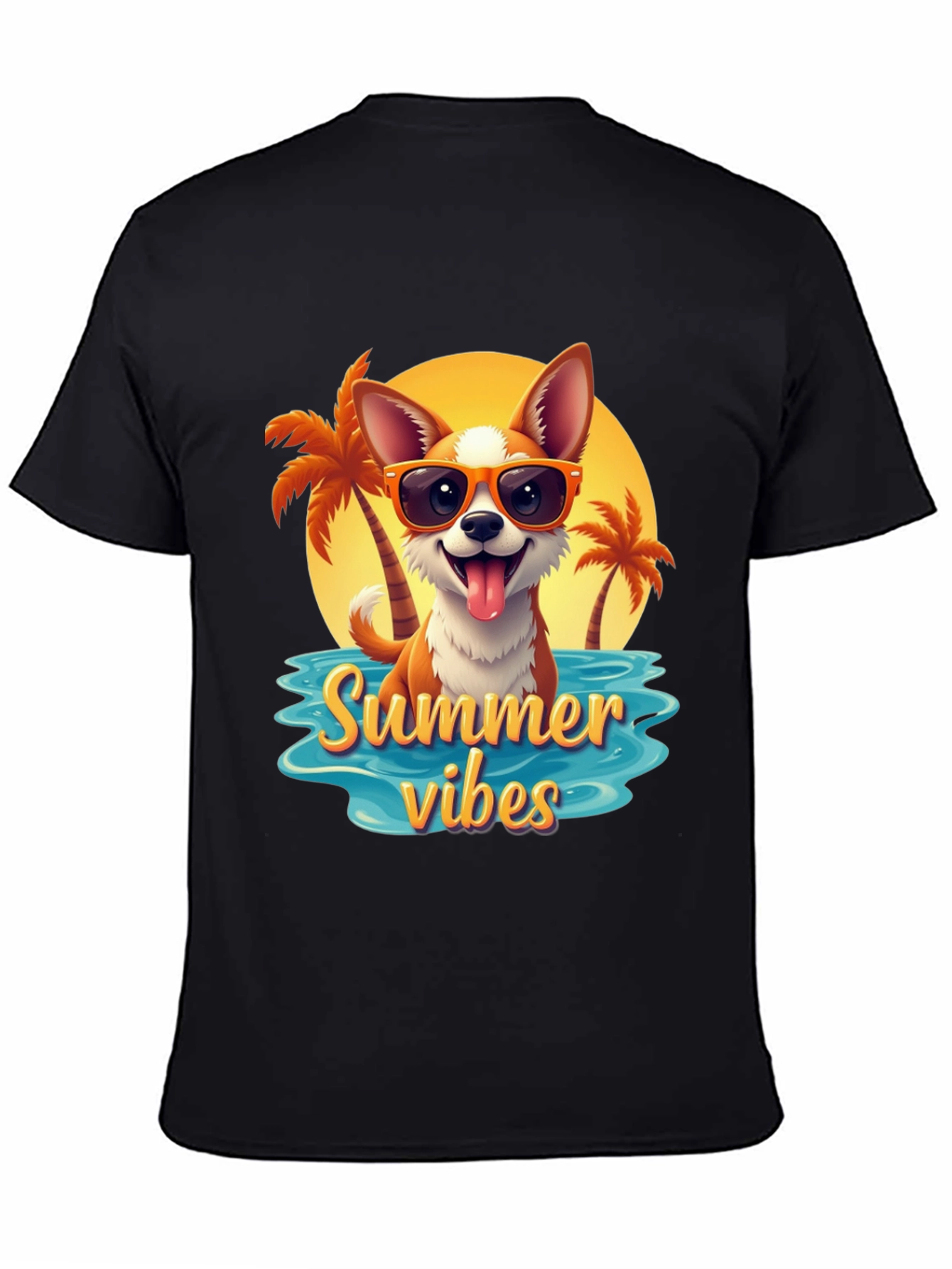Summer Vibes Dog T-Shirt