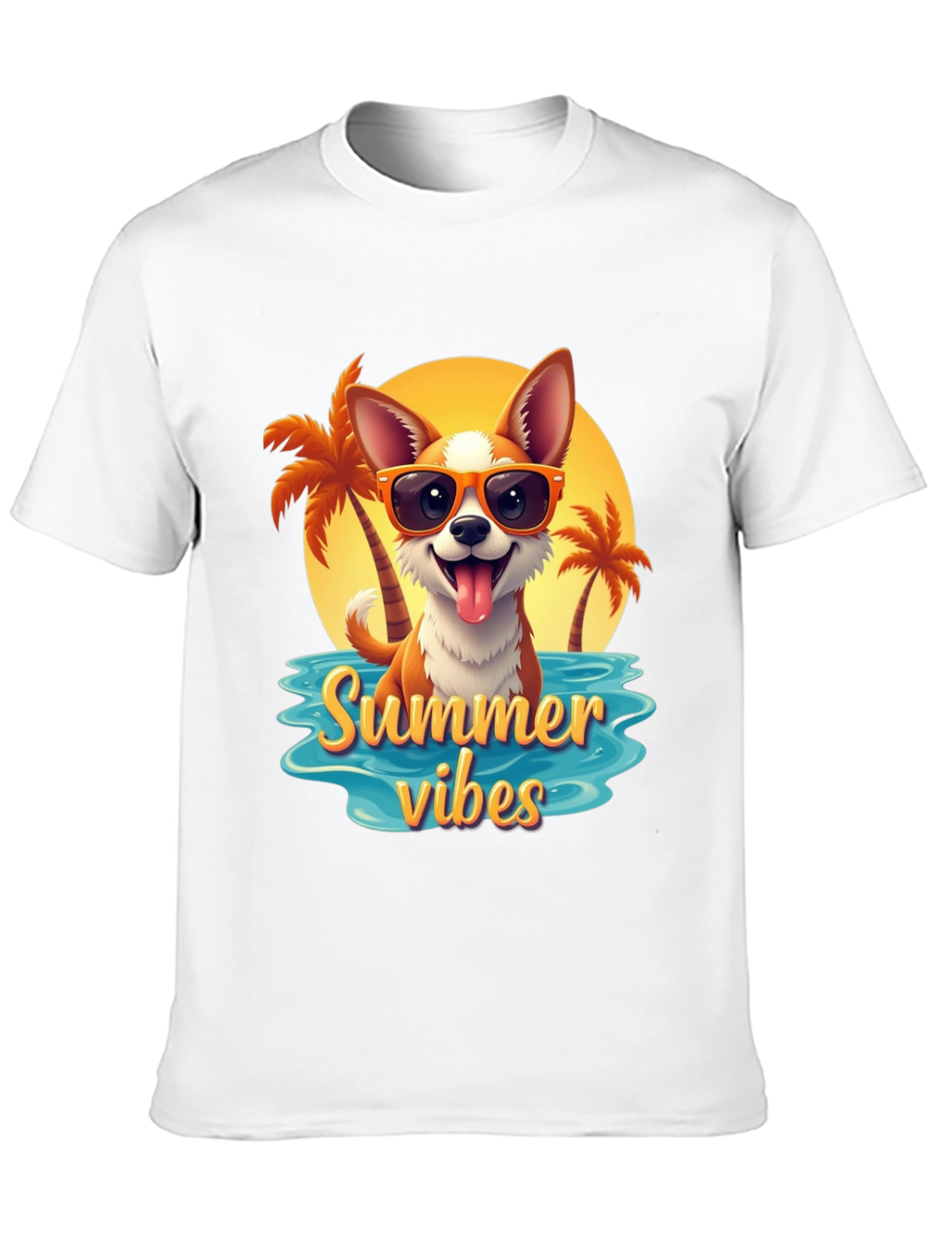 Summer Vibes Dog T-Shirt