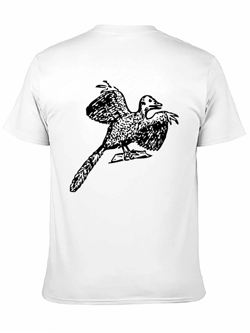 Black Archaeopteryx Graphic T-Shirt