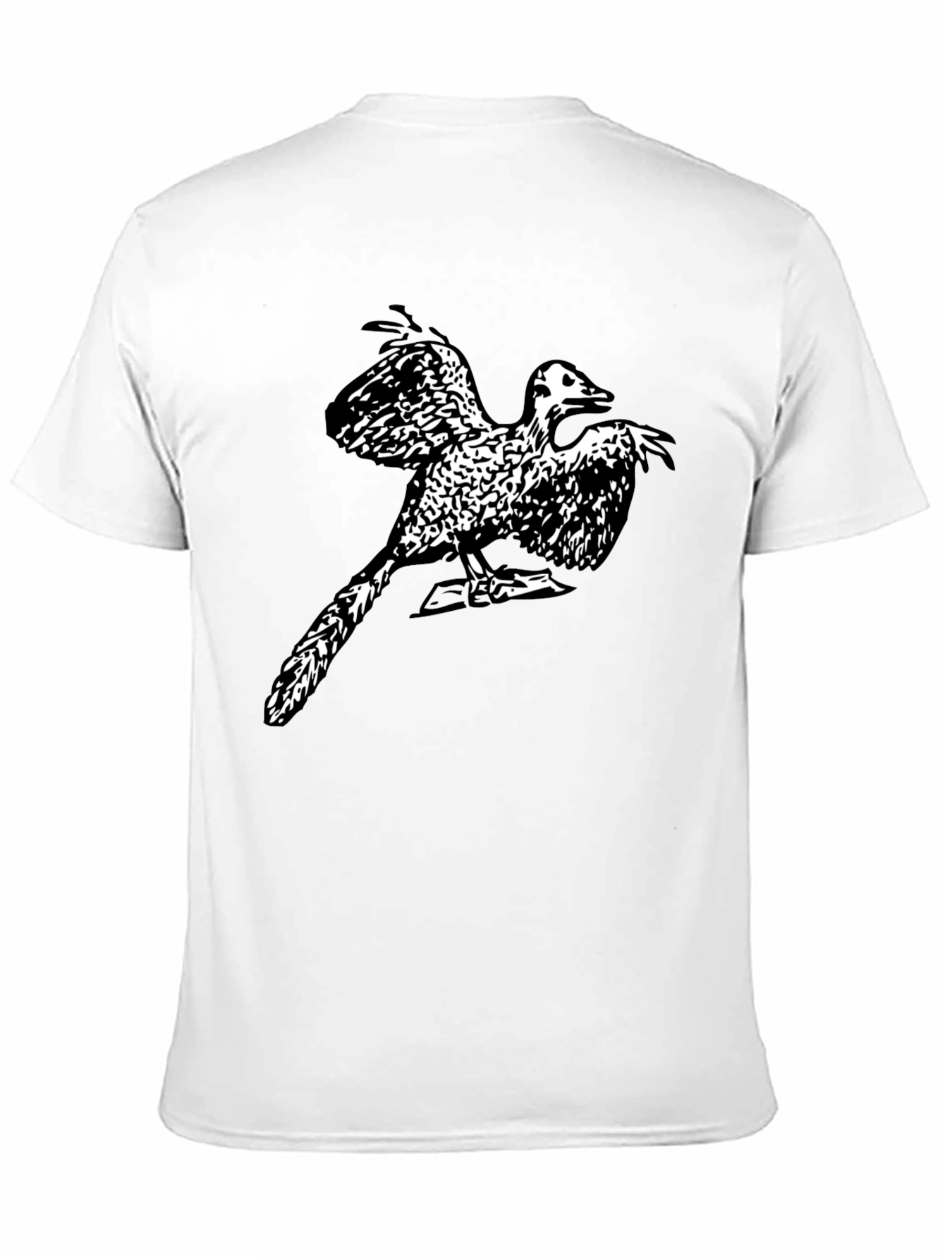 Black Archaeopteryx Graphic T-Shirt