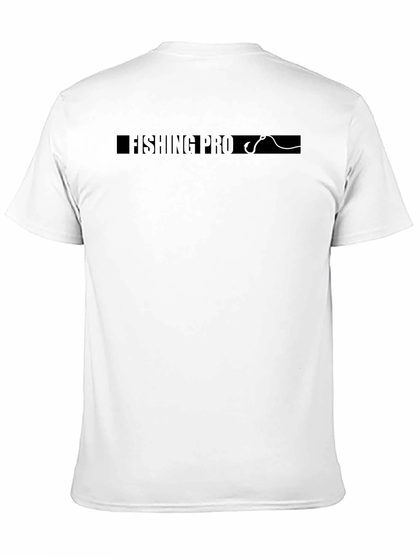 Fishing Pro Black Graphic T-Shirt