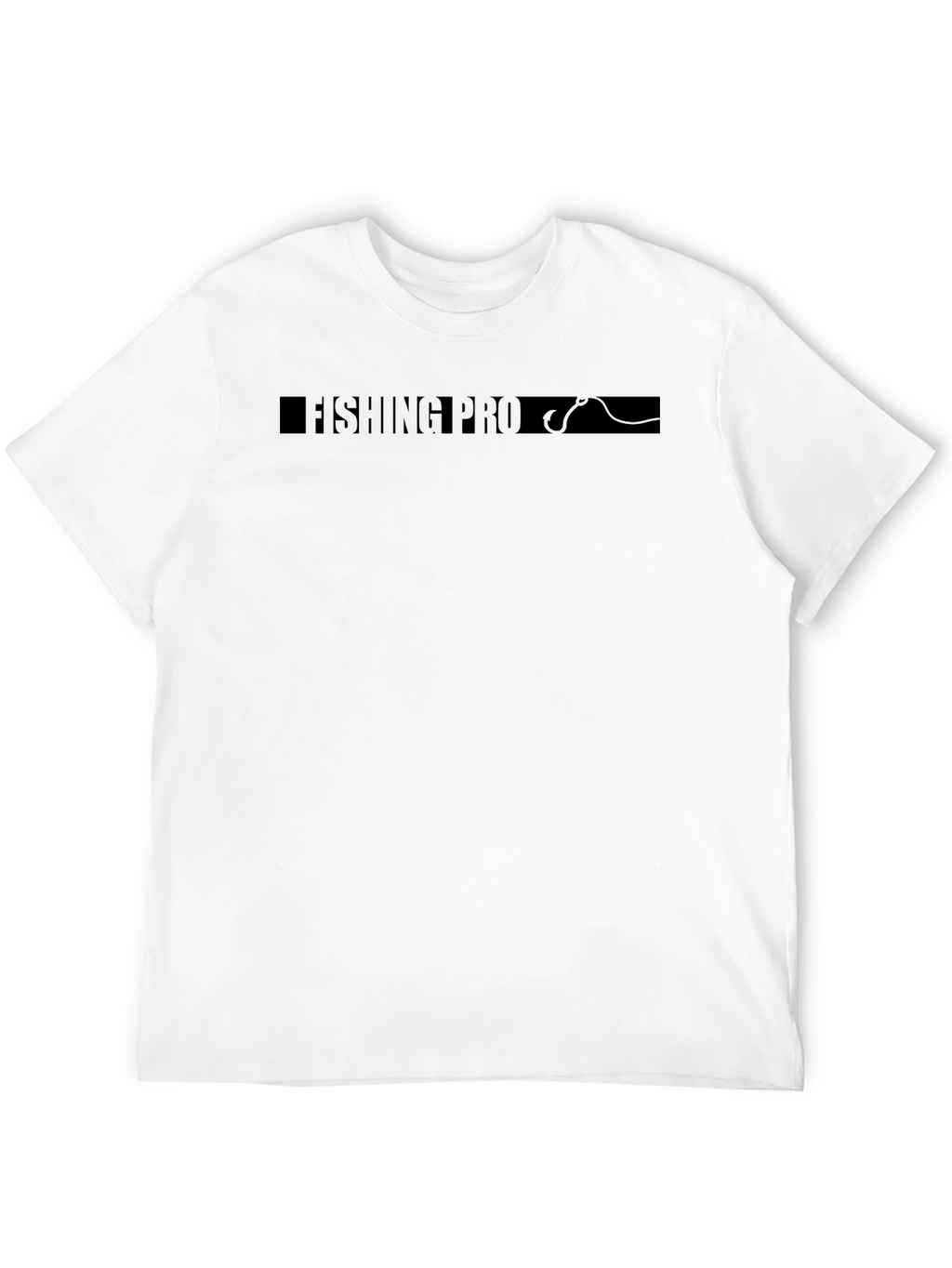 Fishing Pro Black Graphic T-Shirt