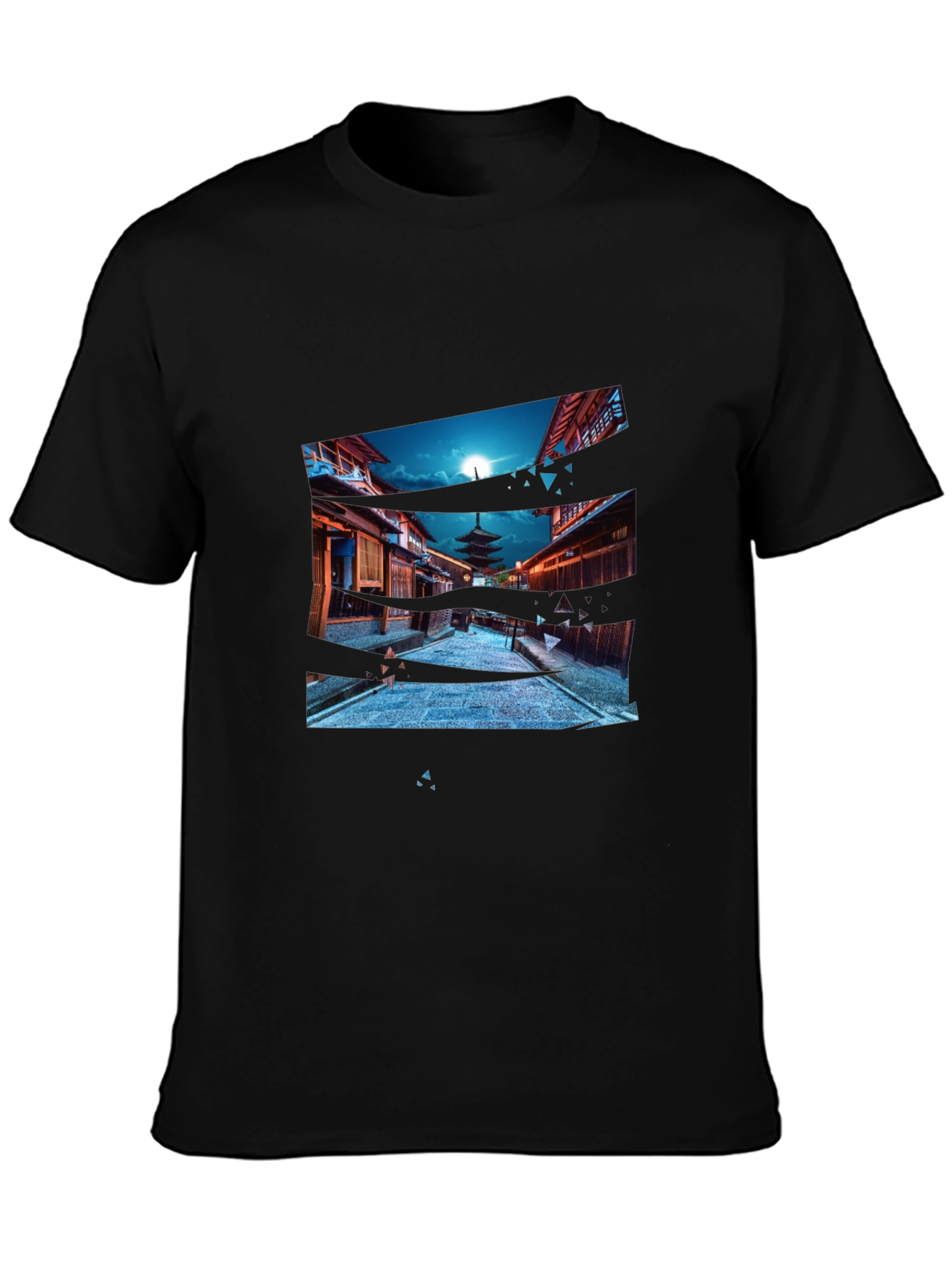 Japan Pagoda T-Shirt - Cool Graphic Tee