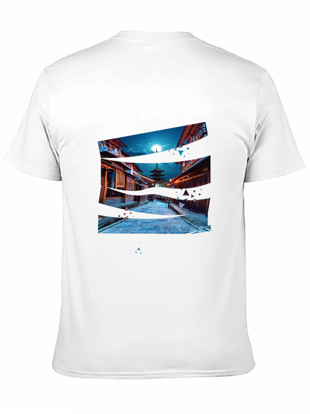 Japan Pagoda T-Shirt - Cool Graphic Tee