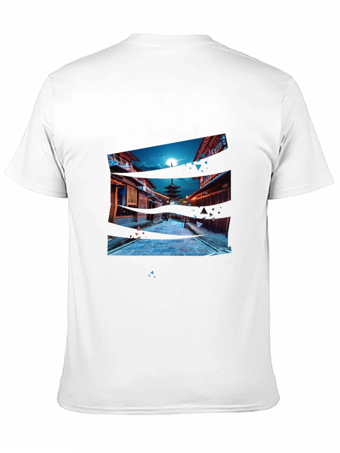 Japan Pagoda T-Shirt - Cool Graphic Tee