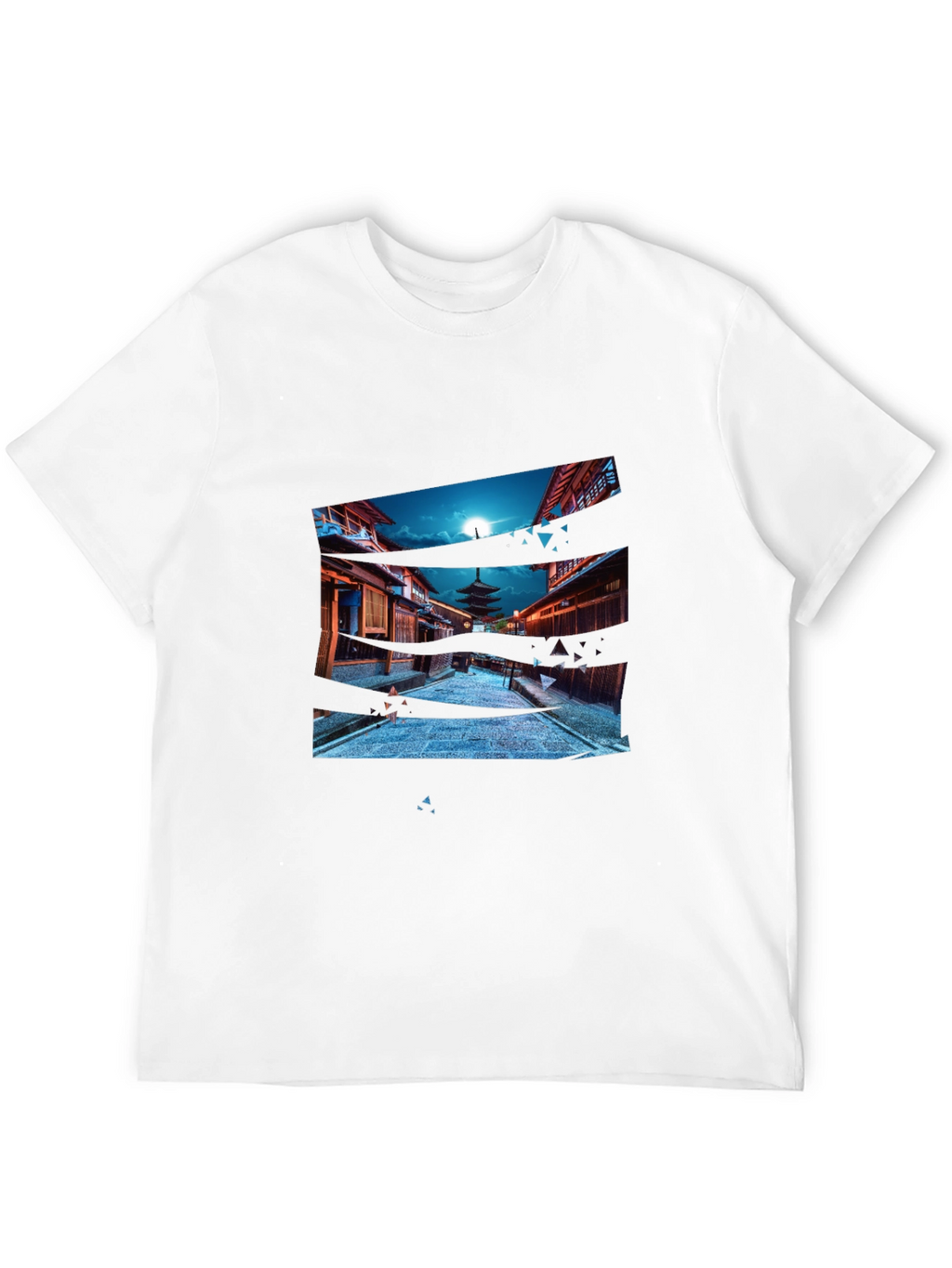 Japan Pagoda T-Shirt - Cool Graphic Tee