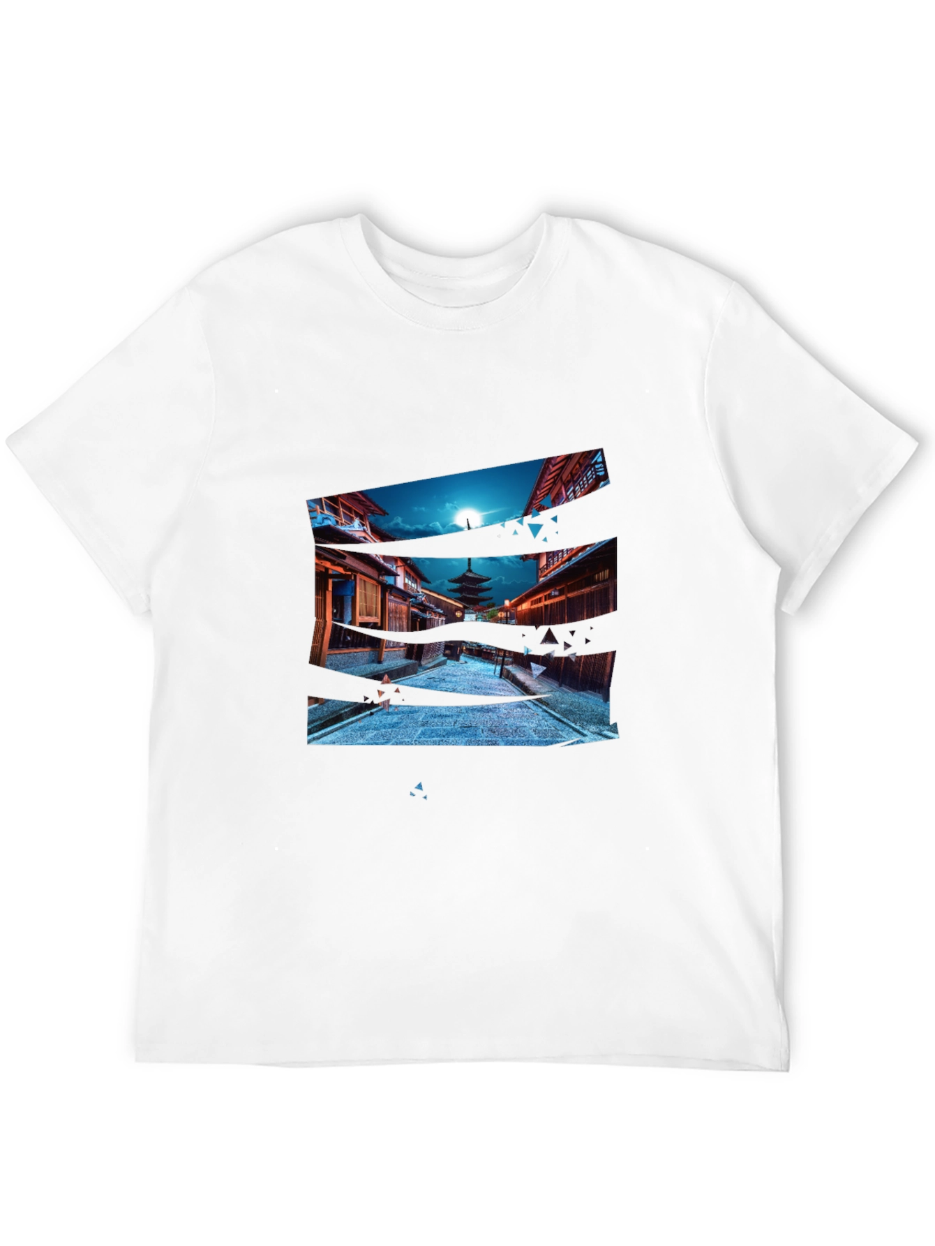 Japan Pagoda T-Shirt - Cool Graphic Tee