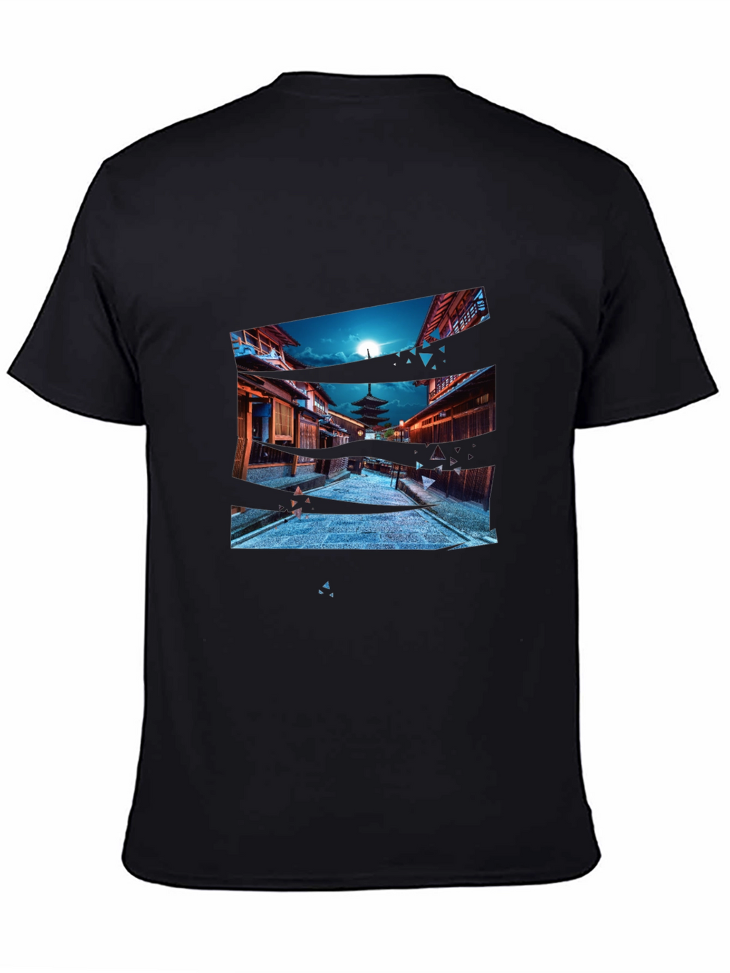 Japan Pagoda T-Shirt - Cool Graphic Tee