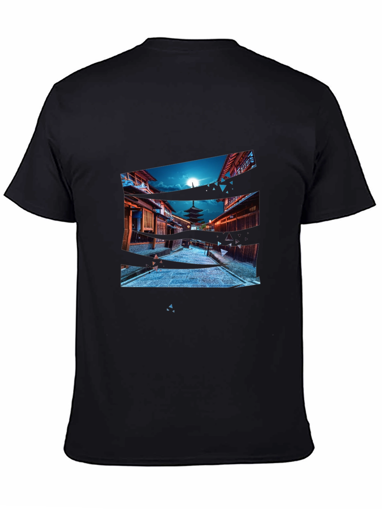 Japan Pagoda T-Shirt - Cool Graphic Tee