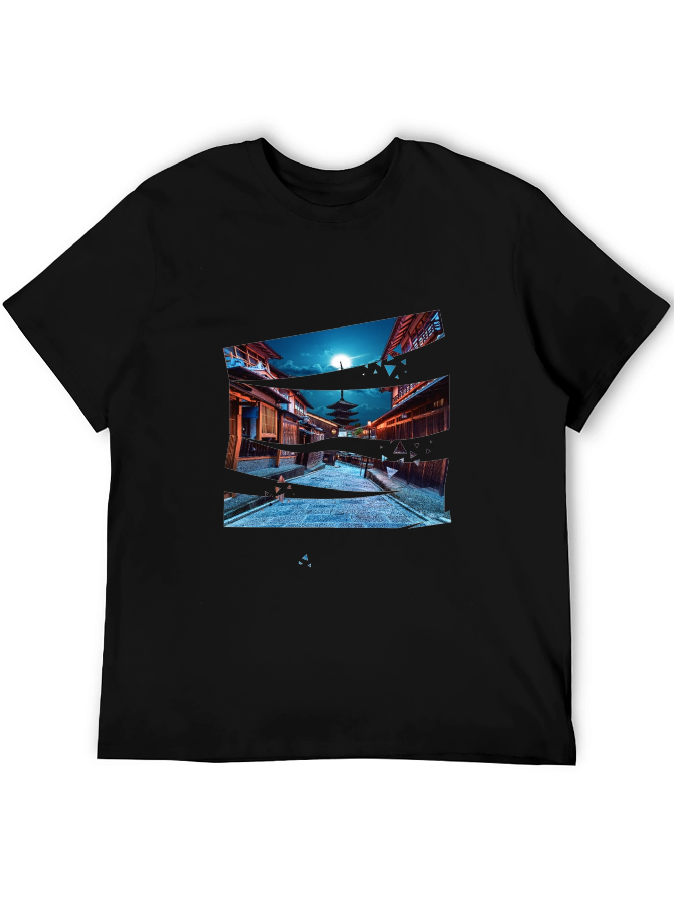 Japan Pagoda T-Shirt - Cool Graphic Tee