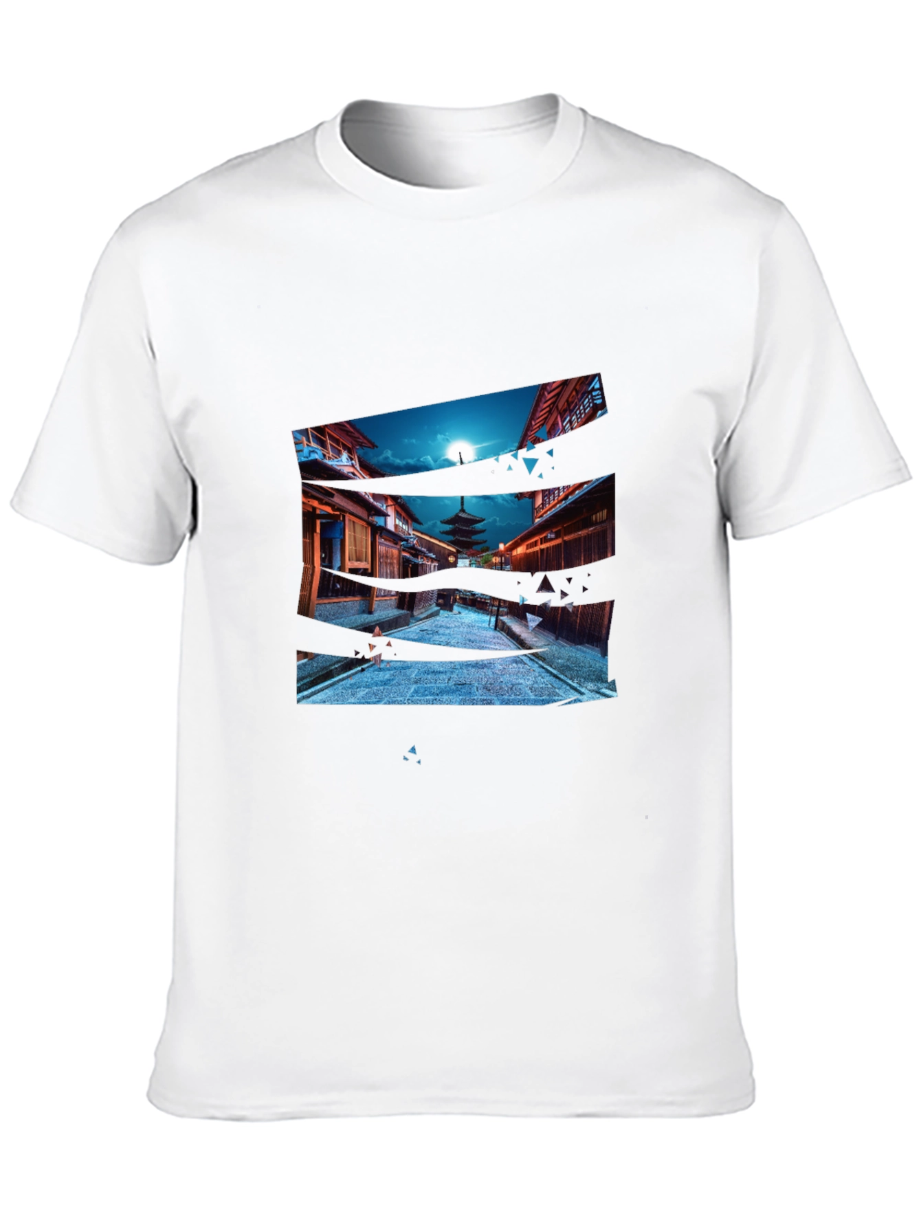 Japan Pagoda T-Shirt - Cool Graphic Tee