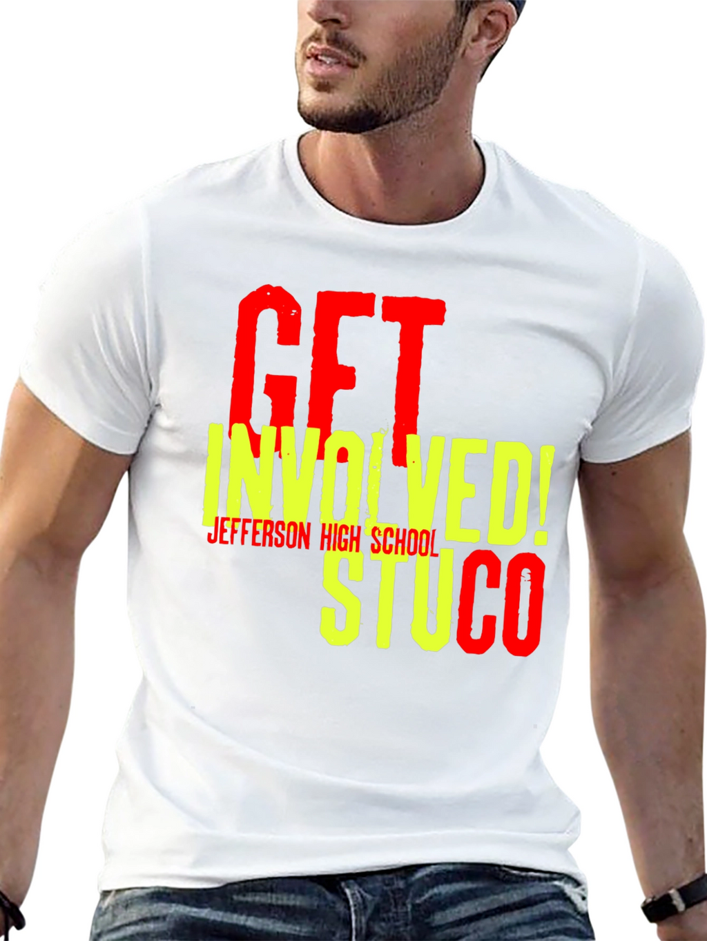 Get Involved STUCO T-Shirt - Jefferson High
