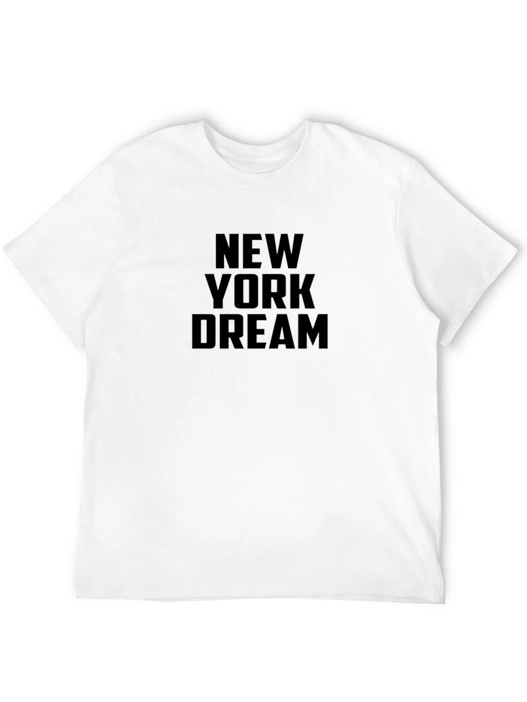 New York Dream Black Graphic Tee