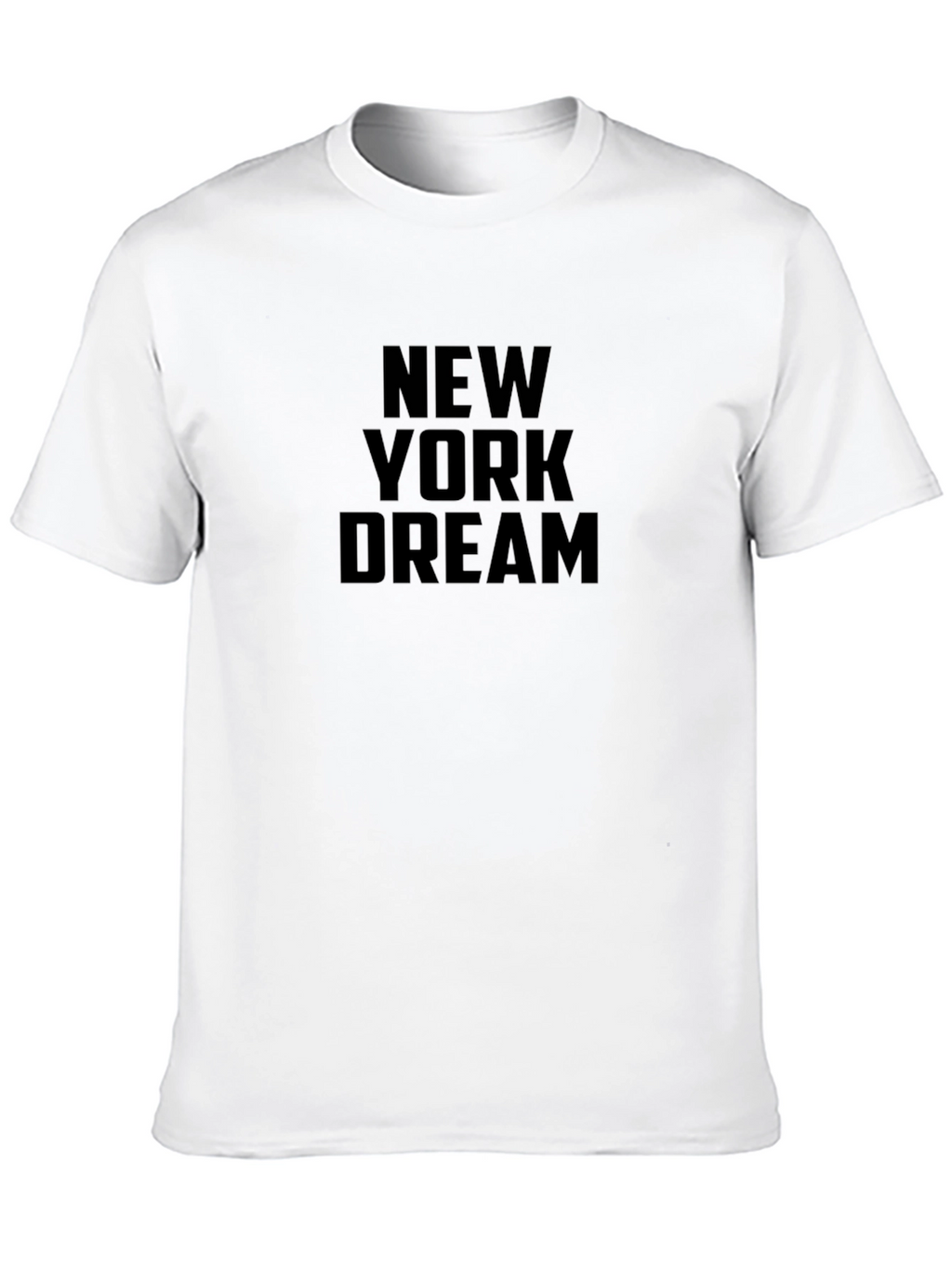 New York Dream Black Graphic Tee