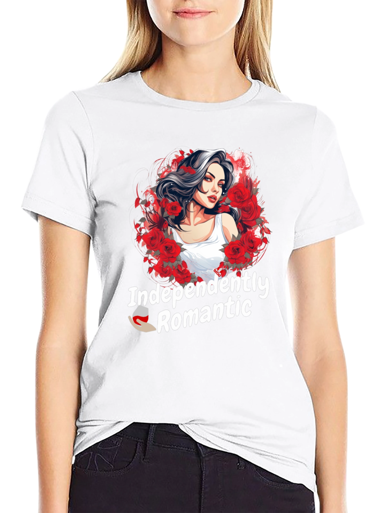 Independently Romantic Graphic T-Shirt