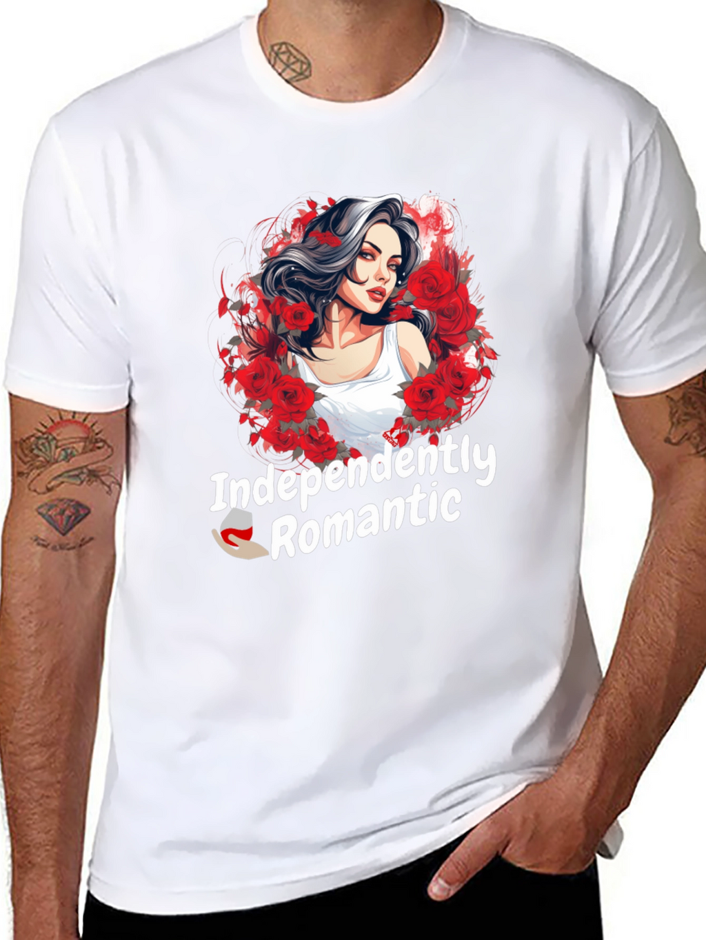 Independently Romantic Graphic T-Shirt