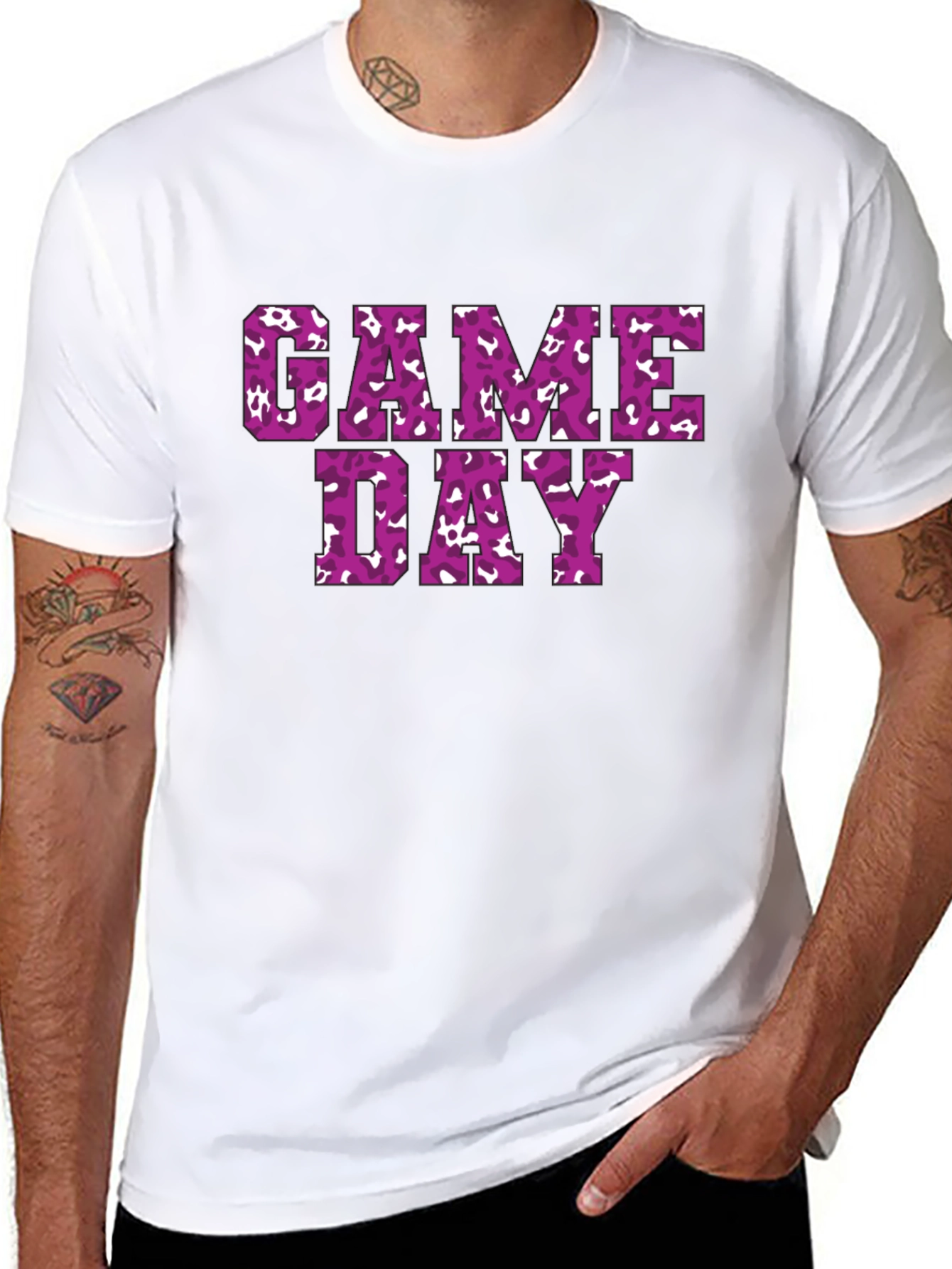 Game Day Print T-Shirt