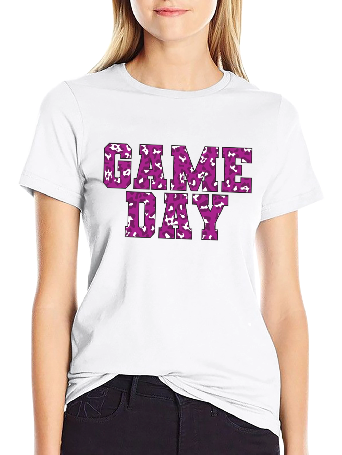 Game Day Print T-Shirt