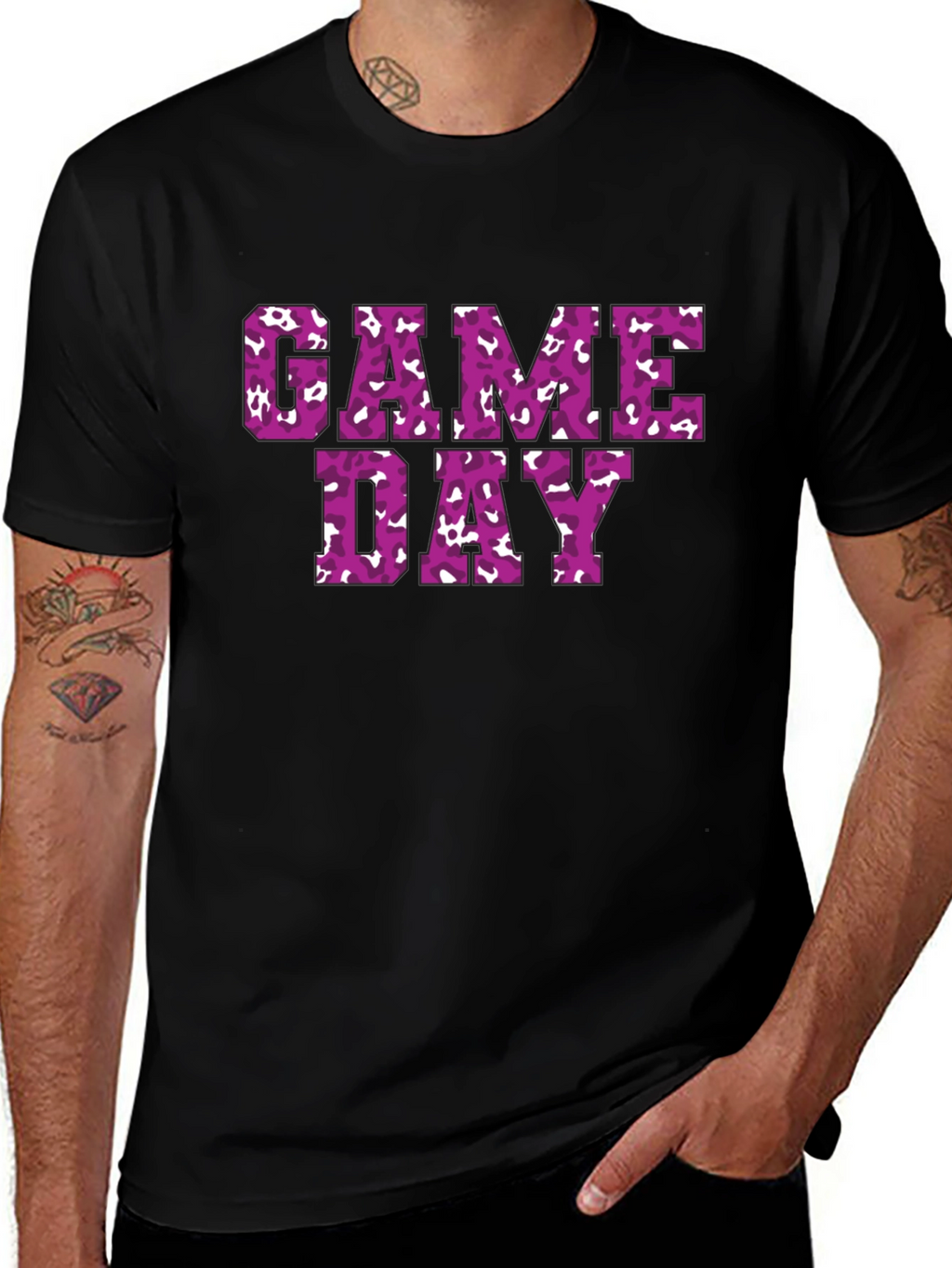Game Day Print T-Shirt