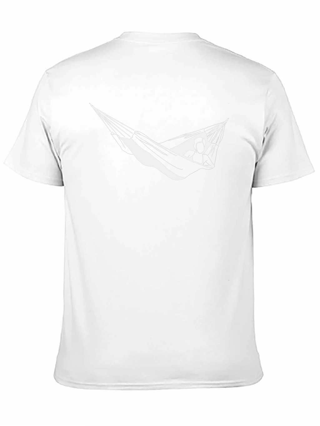 Relax in Style: Hammock Graphic Black T-Shirt