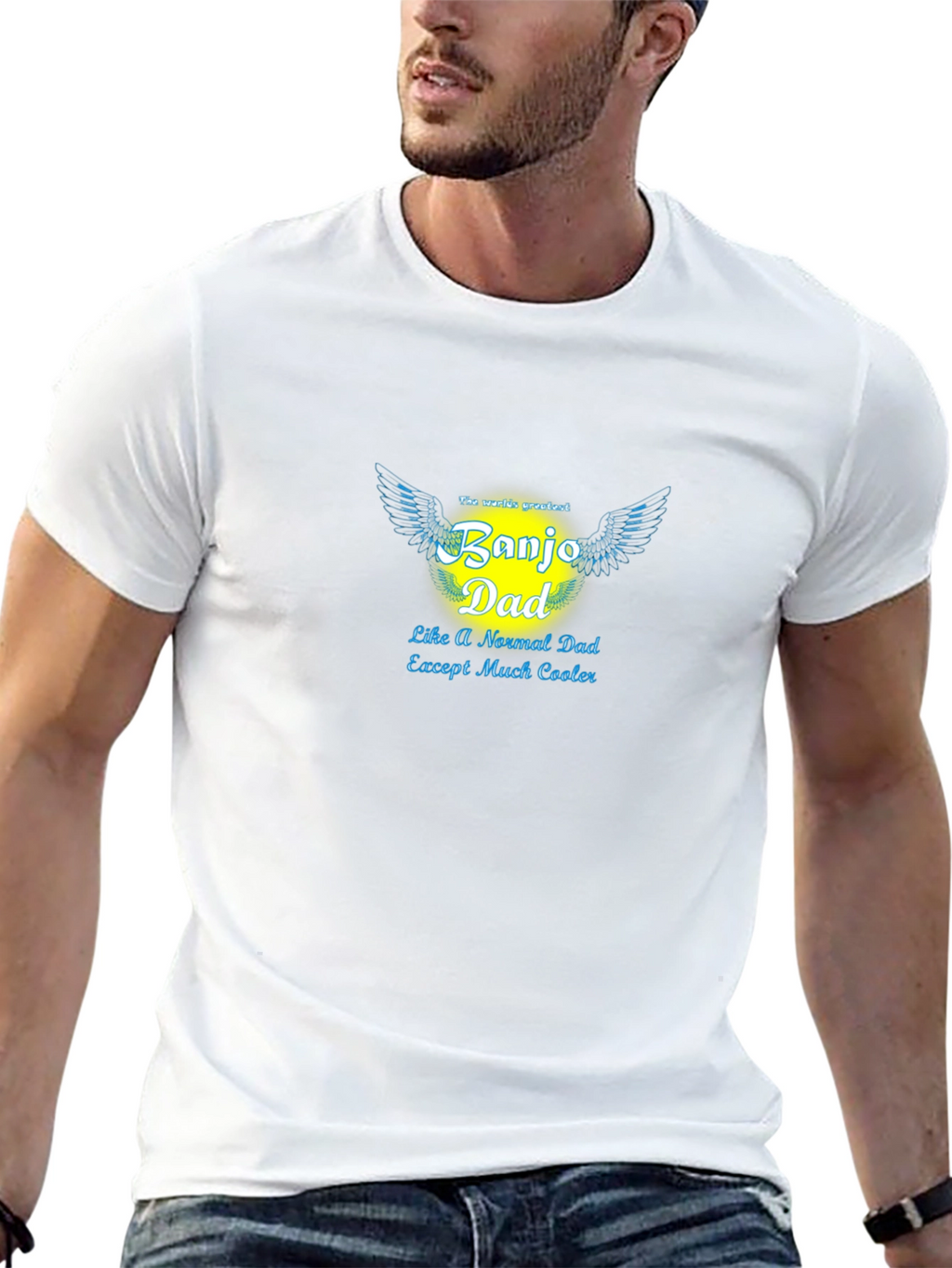 Banjo Dad T-Shirt - Coolest Dad Ever!