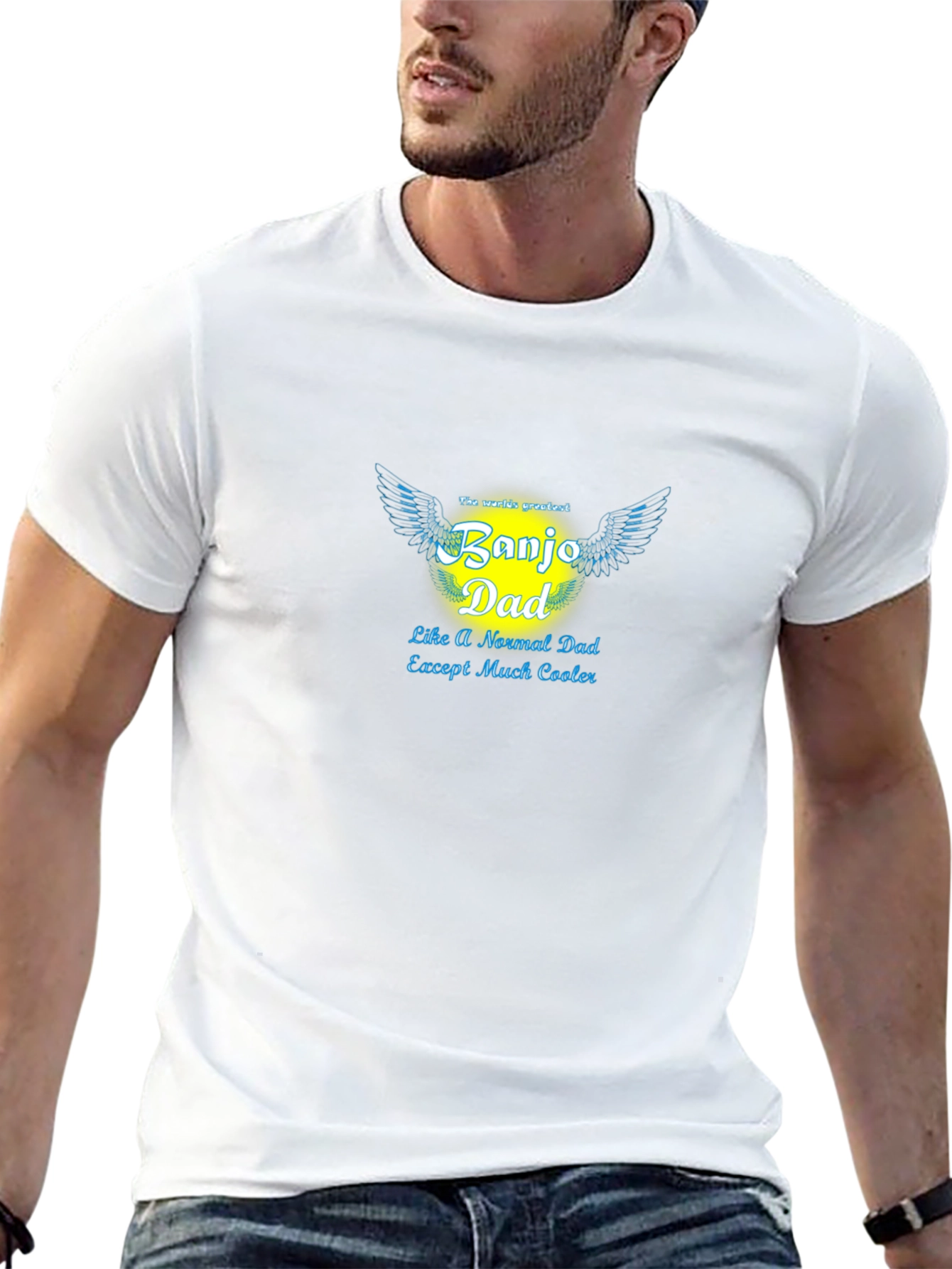 Banjo Dad T-Shirt - Coolest Dad Ever!