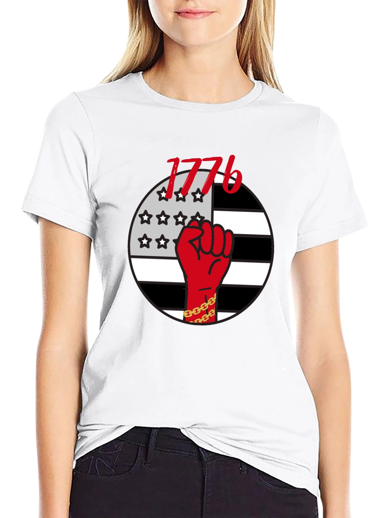 1776 Graphic Print Tee
