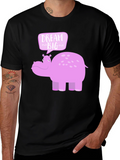 Dream Big Hippo Graphic Tee