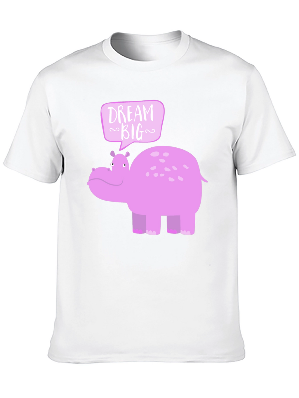 Dream Big Hippo Graphic Tee