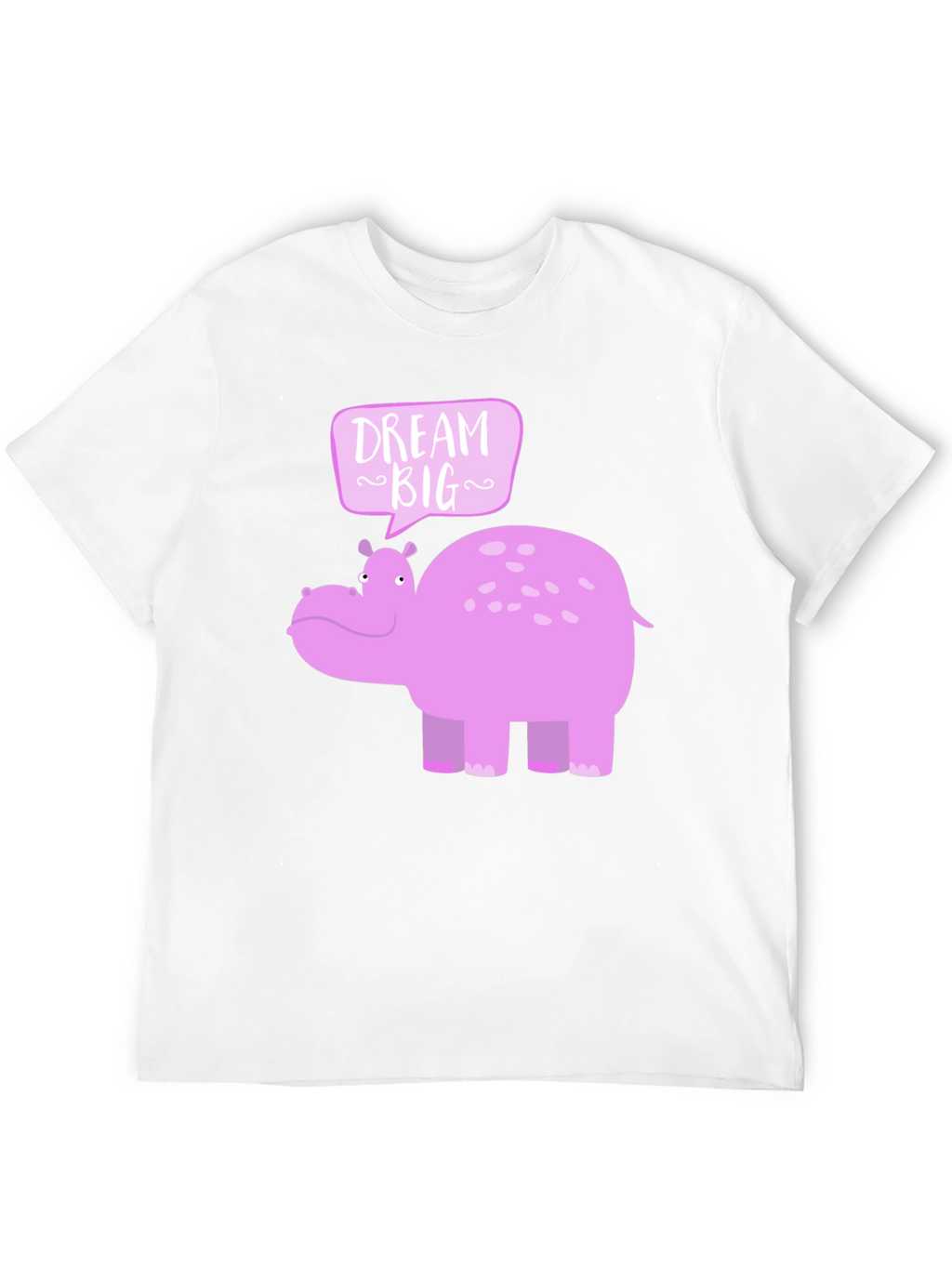 Dream Big Hippo Graphic Tee