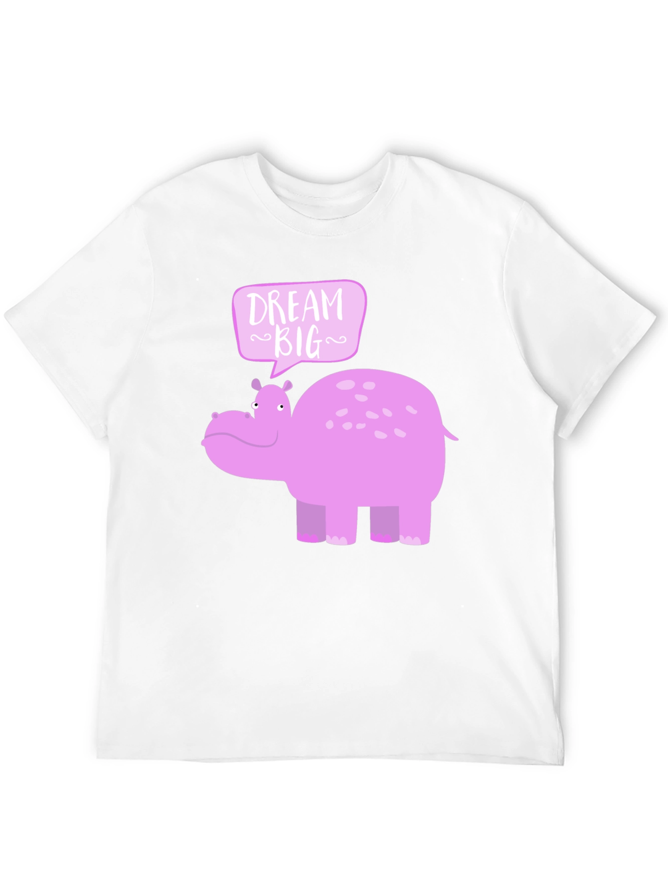 Dream Big Hippo Graphic Tee