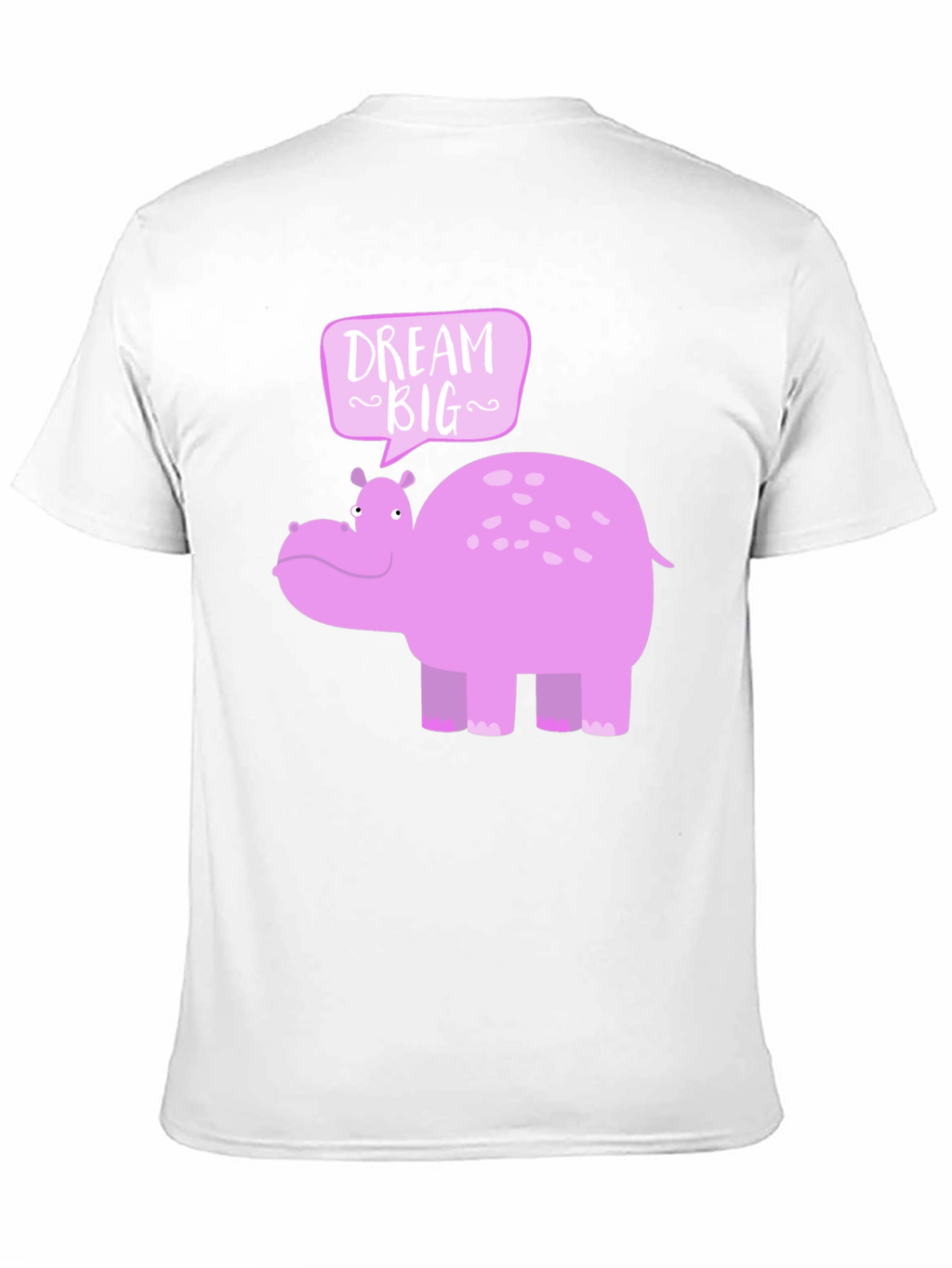 Dream Big Hippo Graphic Tee