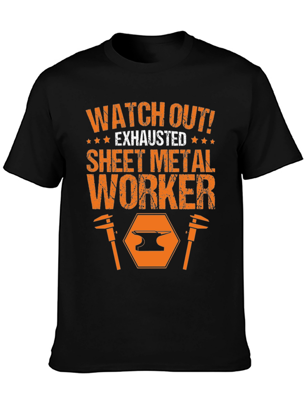 Exhausted Sheet Metal Worker T-Shirt