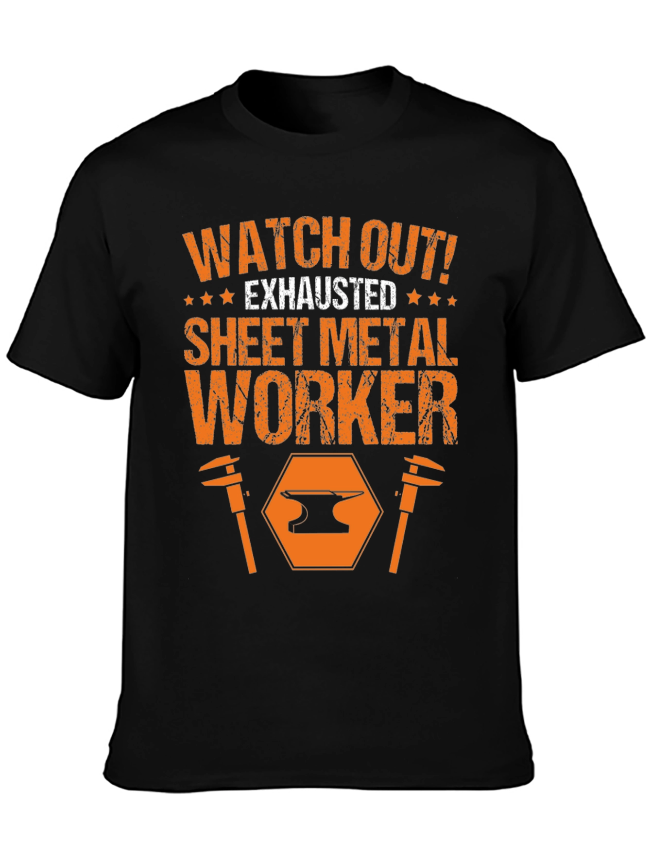 Exhausted Sheet Metal Worker T-Shirt