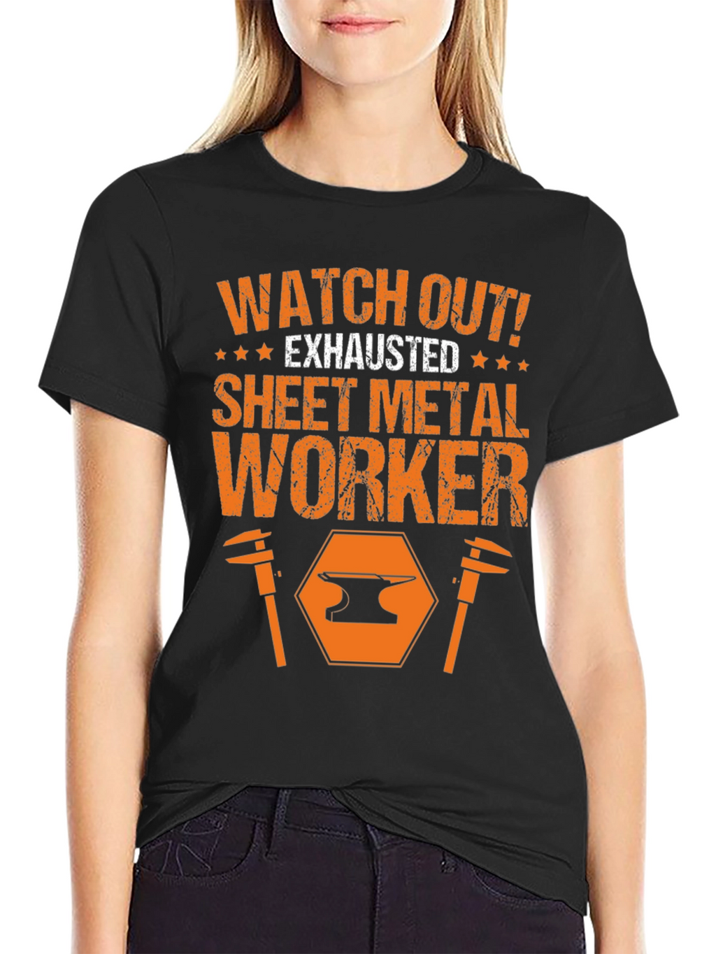 Exhausted Sheet Metal Worker T-Shirt