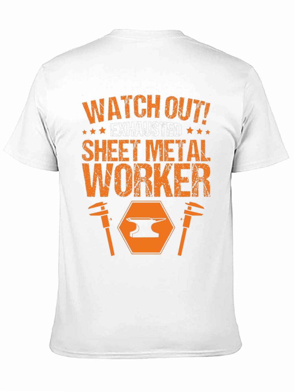 Exhausted Sheet Metal Worker T-Shirt