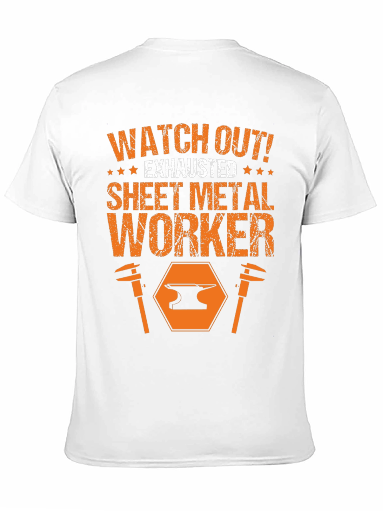 Exhausted Sheet Metal Worker T-Shirt